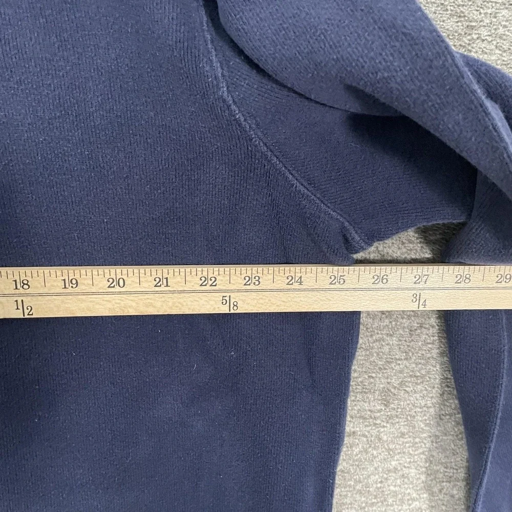 Polo‎ Ralph Lauren Sweatshirt Mens 2XL Blue 1/4 Zip Pullover Fleece Mock Neck